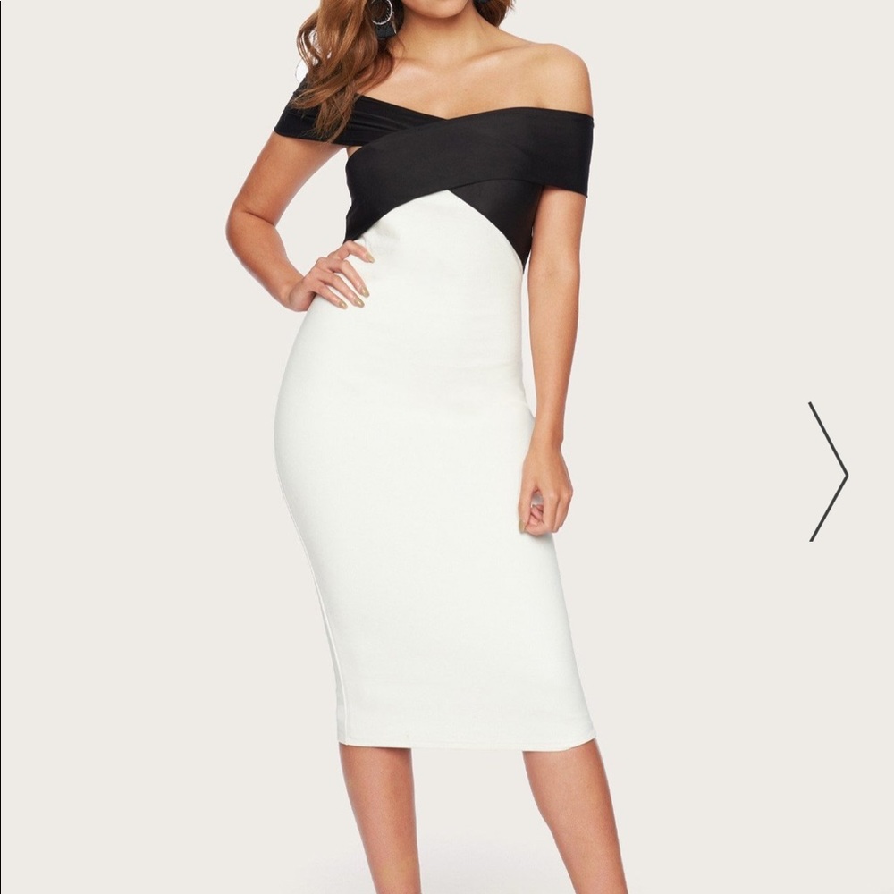 Off Shoulder Bebe Dress
